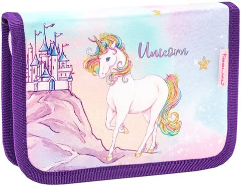 Penar Scolar Belmil Rainbow Unicorn Magic cu Desfasurare Dubla