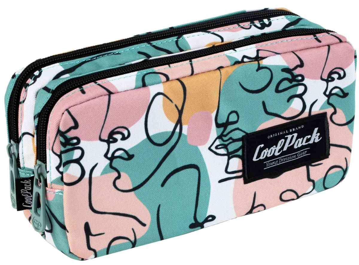 Penar Școlar Cool Pack Primo Art Deco Dreptunghiular 2 Fermoare