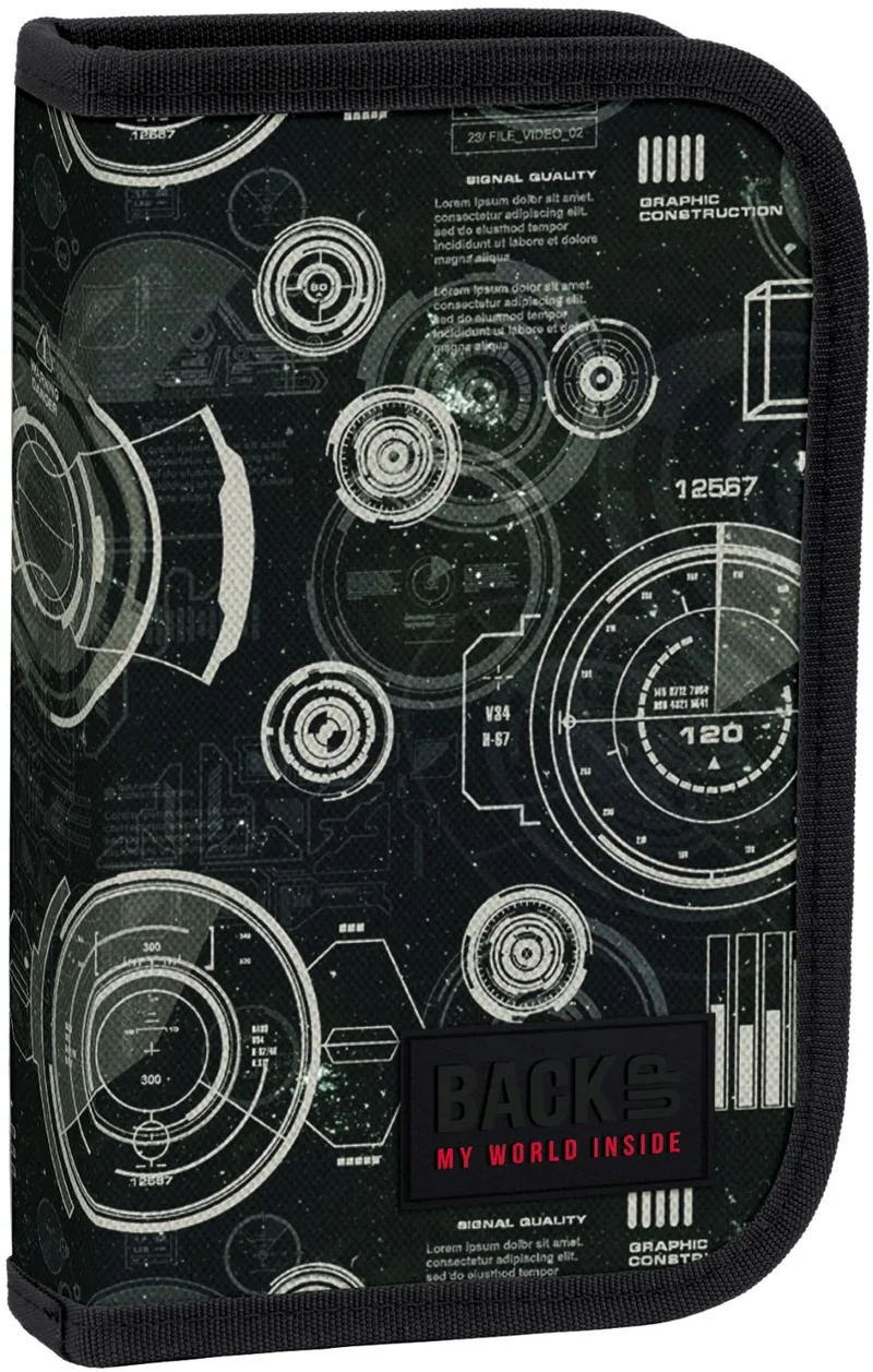 Penar Scolar cu Rechizite BackUp SW Radar 1 Zip