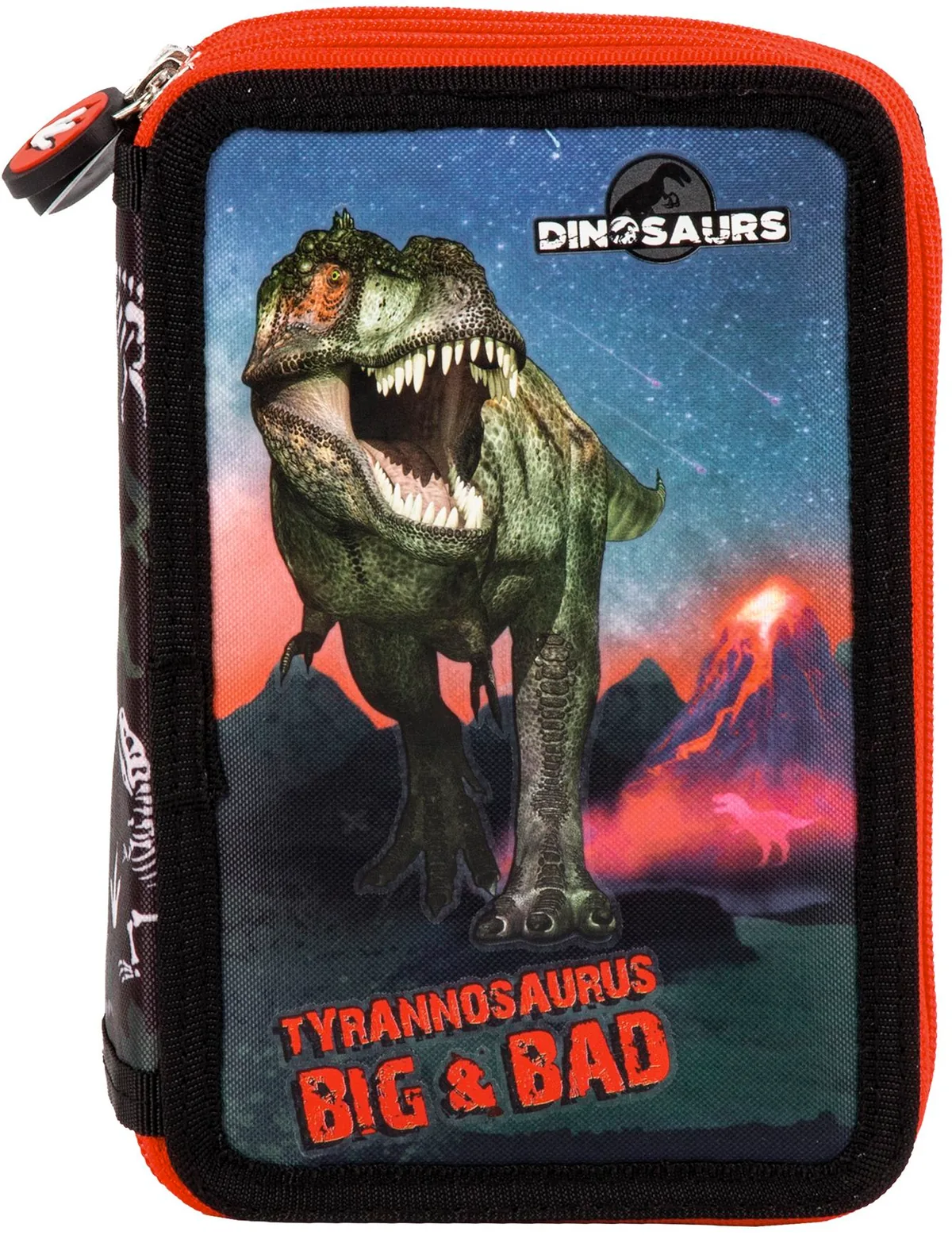 Penar Școlar Derform Dinosaur 17 Echipat cu 3 Fermoare