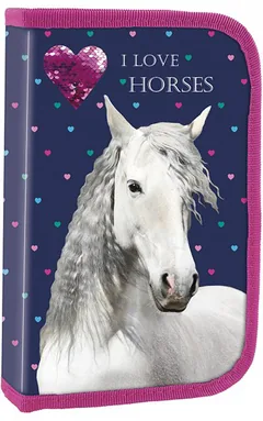 Penar Scolar Derform Horses cu un Fermoar