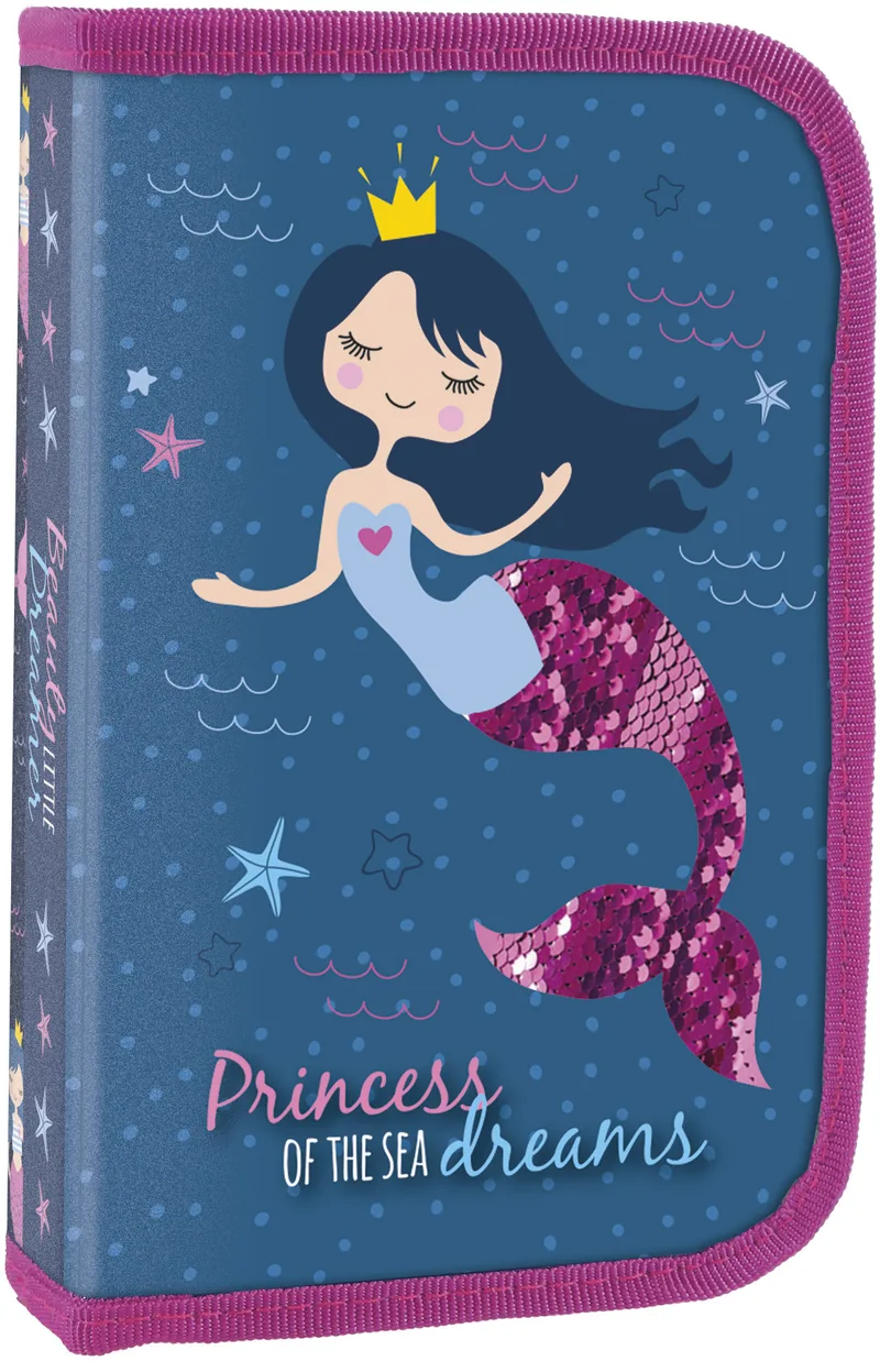 Penar Scolar Derform Mermaid Echipat cu un Fermoar
