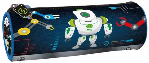 Penar Scolar Derform Robot Oval cu 1 Fermoar