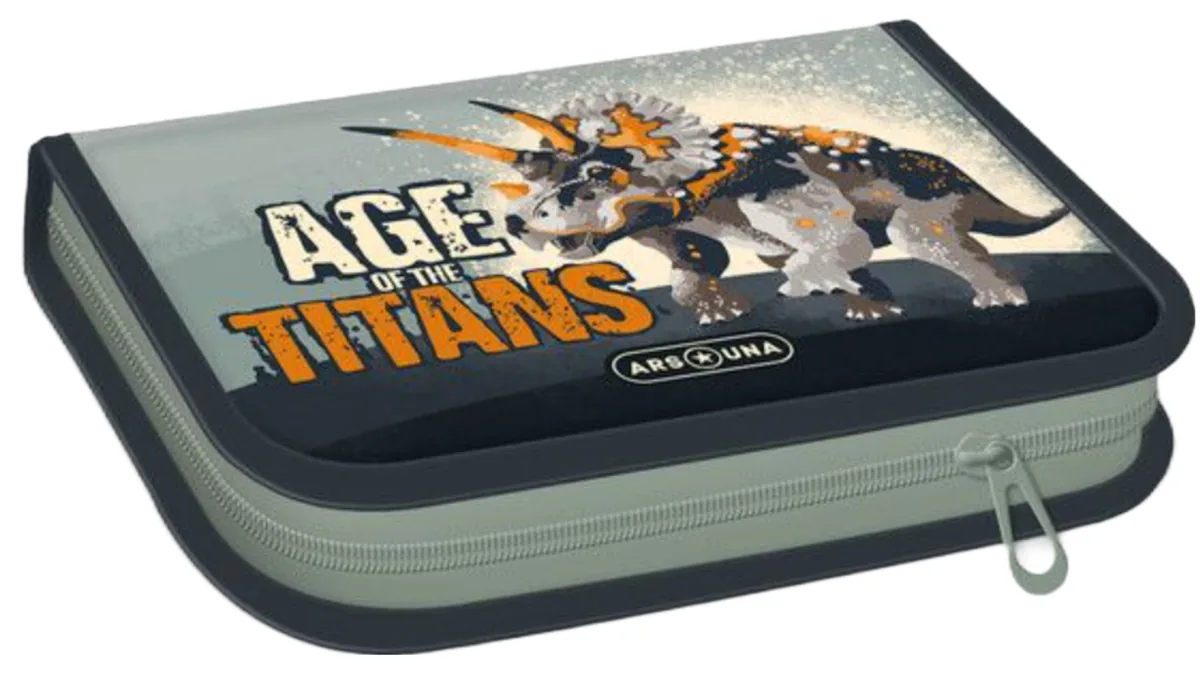 Penar Scolar Echipat Ars Una Age of the Titans Cu 1 Fermoar
