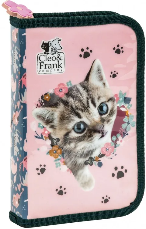 Penar Școlar Echipat Derform Cleo si Frank 41 cu 1 Fermoar