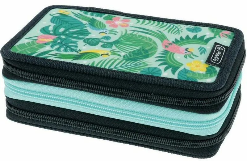 Penar Scolar Echipat Herlitz Sweet Jungle 3 Fermoare