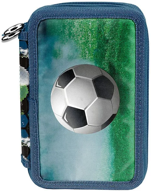 Penar Școlar Echipat Paso Football 3 Fermoare