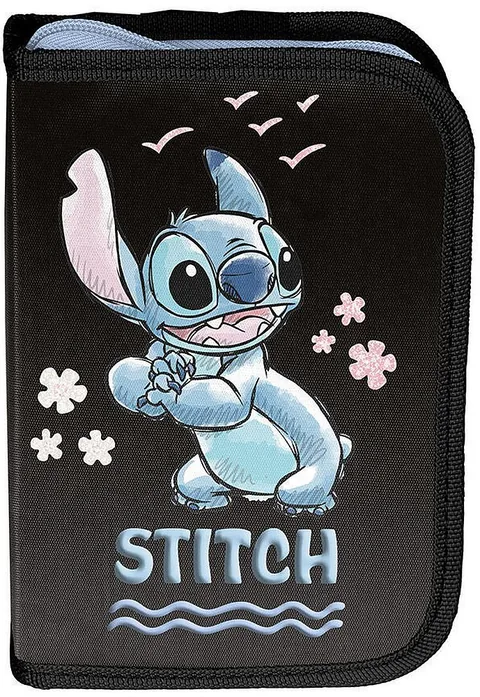 Penar Școlar Echipat Paso Stitch Sky Blue 1 Fermoar