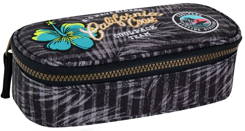 Penar Scolar Eliptic Cool Pack Campus Badges G Gri