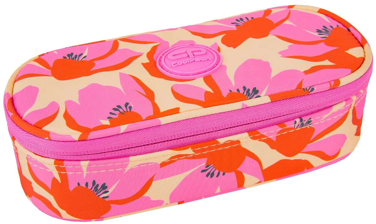 Penar Școlar Eliptic Cool Pack Campus Flores Rosa