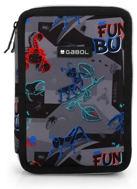 Penar Școlar Gabol Bugs cu 2 Fermoare