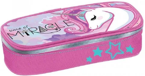 Penar Scolar Graffiti Unicorn Miracle Patrat cu 1 Fermoar
