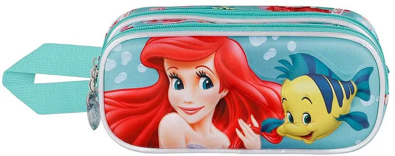 Penar Școlar Karactermania 3D Ariel Sea 2 Fermoare