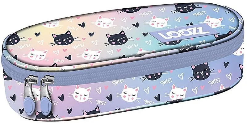Penar Școlar Loozz Happy Cats 1 Fermoar