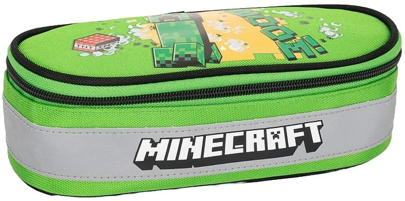 Penar Școlar Minecraft Jolly Oval 1 Fermoar