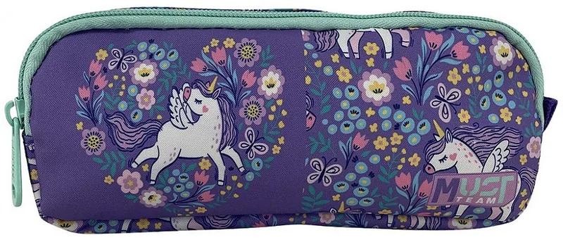 Penar Scolar Must Purple Unicorn 2 Fermoare