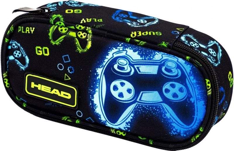 Penar Școlar Oval Astra Head Joc Neon 1 Fermoar
