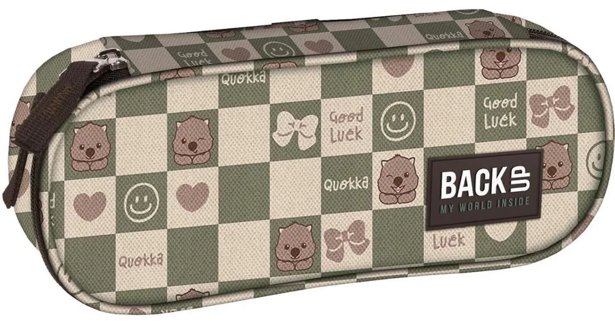 Penar Scolar Oval BackUp 8 A Cute Checkered