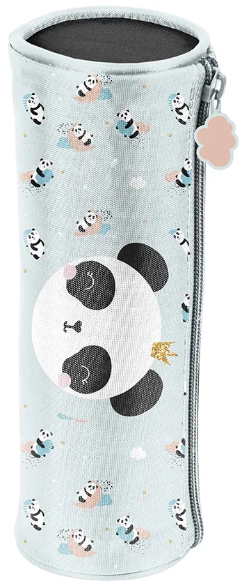 Penar Scolar Paso Panda Cilindric cu 1 Fermoar