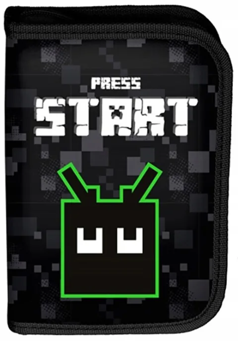 Penar Școlar Paso Press Start Echipat cu 1 Fermoar