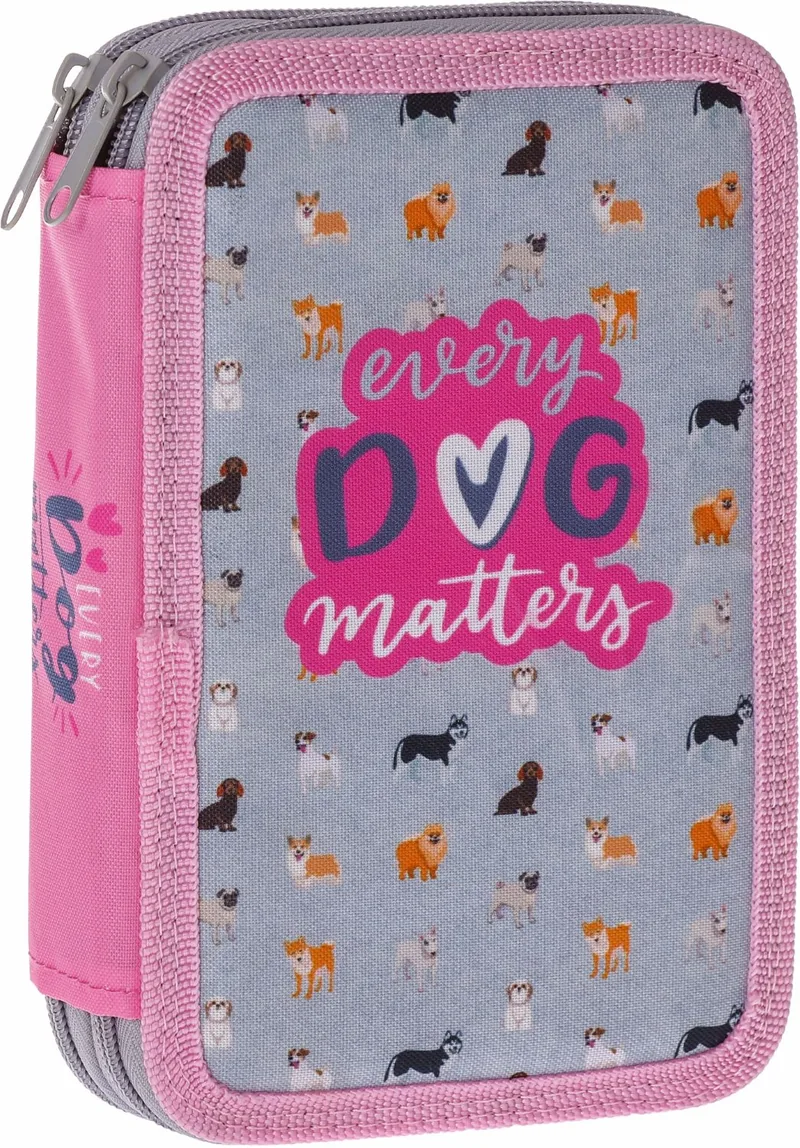 Penar Scolar Play Every Dog Echipat Cu 2 Fermoare