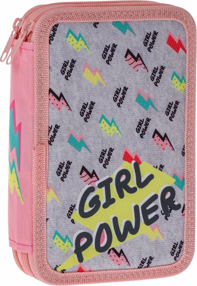 Penar Scolar Play Girl Power Echipat cu 2 Fermoare
