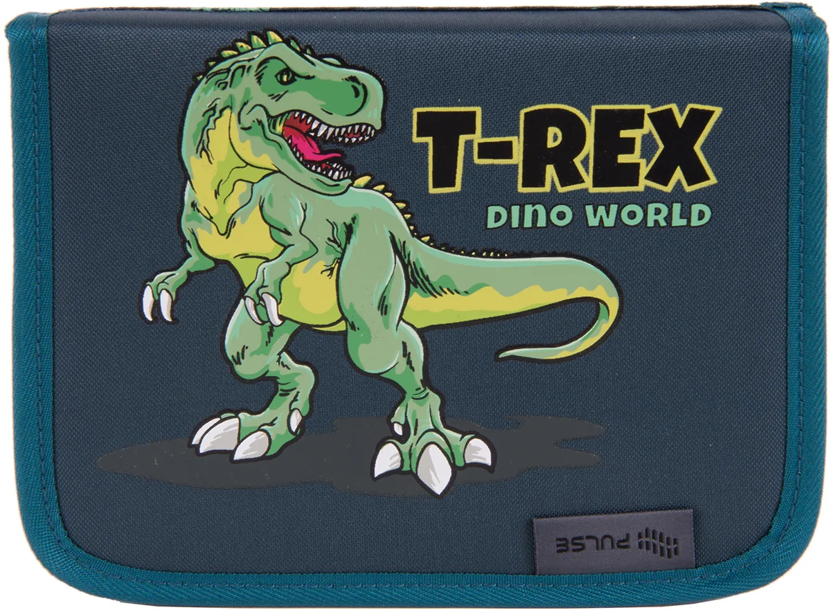 Penar Scolar Pulse Dino World cu 1 Fermoar