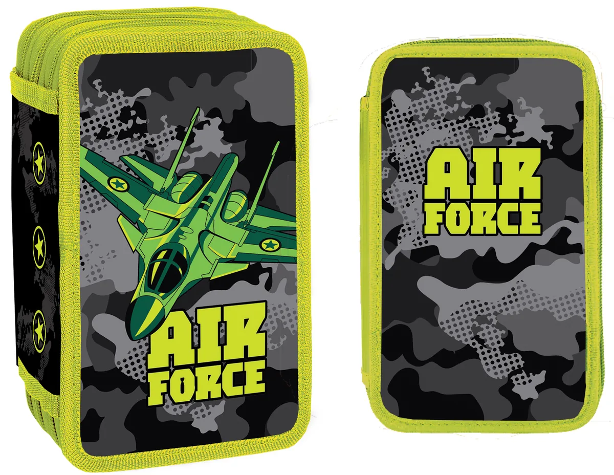Penar Scolar S. Cool Air Force 38 Bucati cu 3 Fermoare