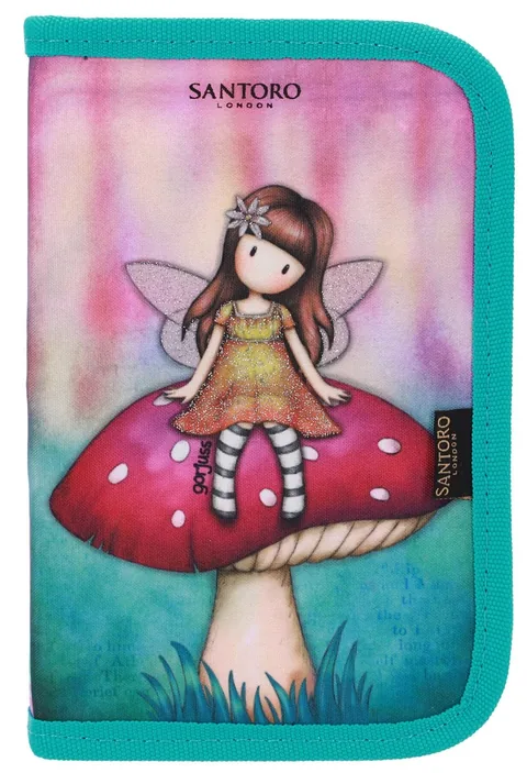Penar Scolar Santoro Gorjuss Faerie Folk cu 1 Fermoar