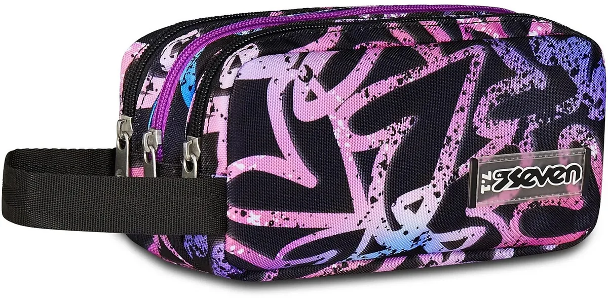Penar Scolar Seven Freethink 3 Fermoare Maner Lavender