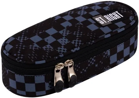 Penar Scolar St. Right Chessboard Crush Oval Cu 1 Fermoar