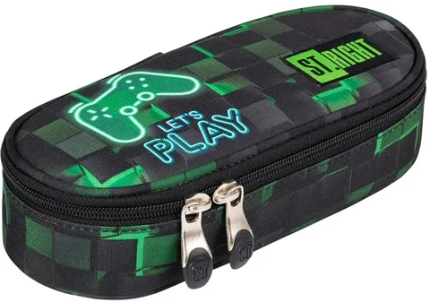 Penar Scolar St. Right Dark Game Oval cu 1 Fermoar