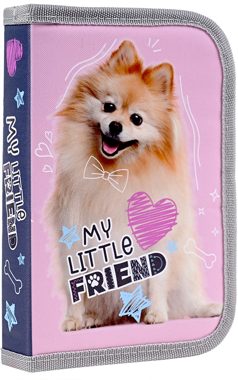 Penar St. Majewski My Little Friend Sweet Pomeranian cu Fermoar si 2 Aripi