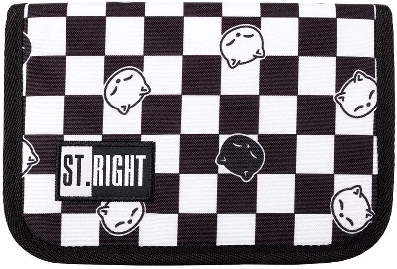 Penar St. Right Chess Cats cu 1 Fermoar și 2 Aripi