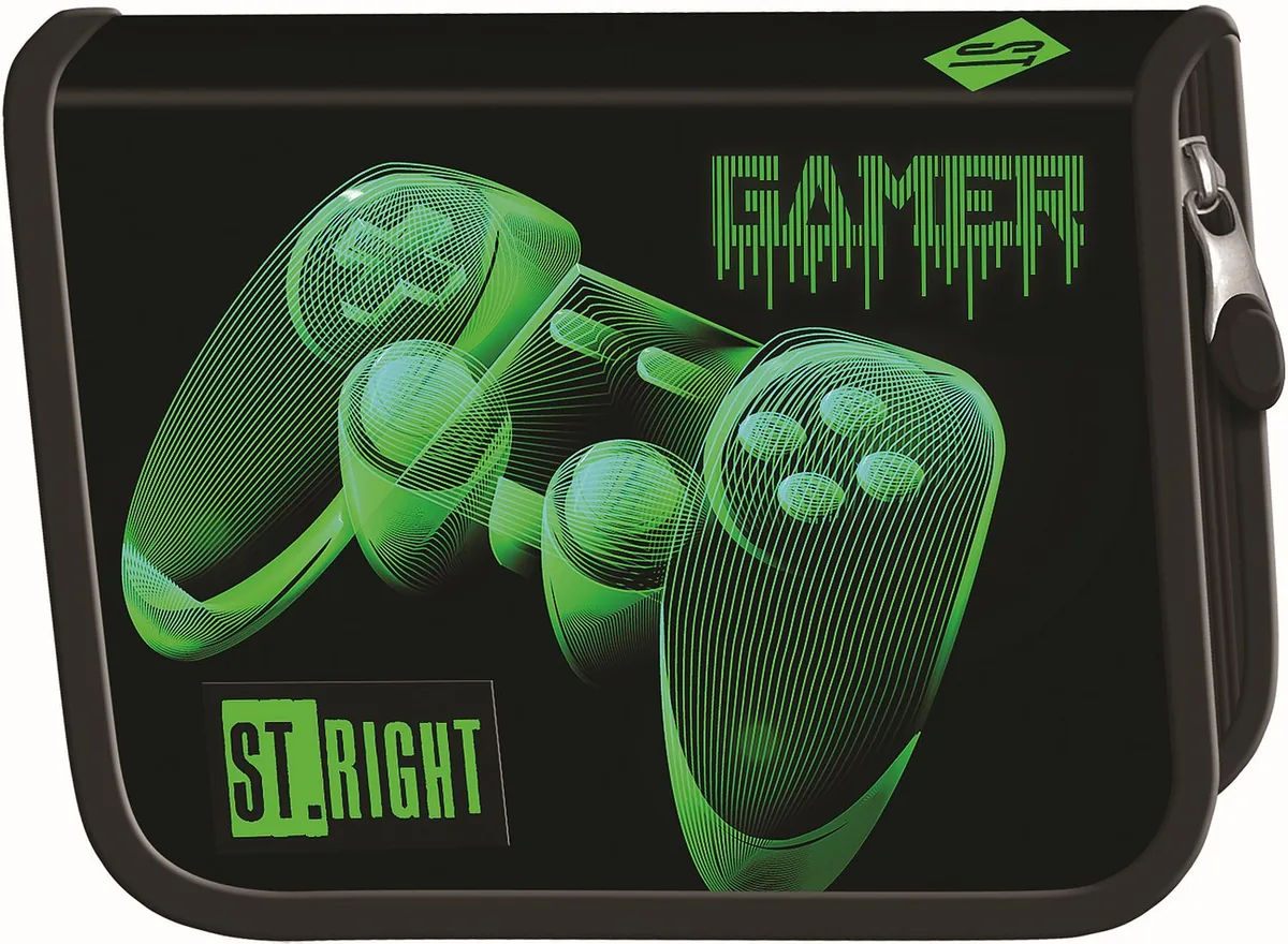 Penar St. Right Green Level cu 1 Fermoar si 2 Aripi