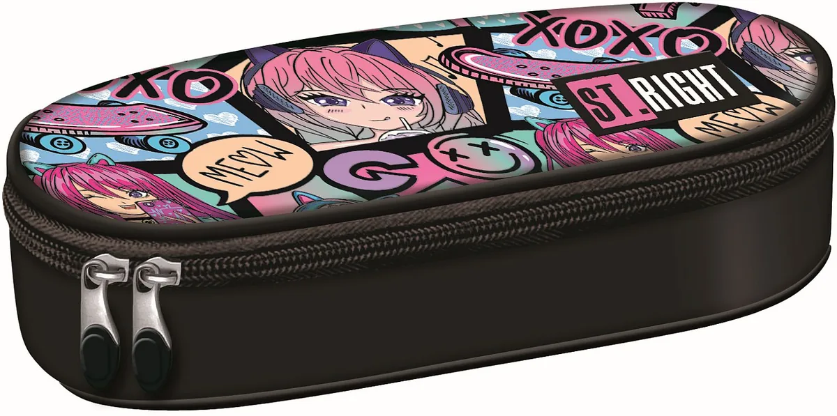 Penar St. Right Manga Girl Oval 1 Fermoar