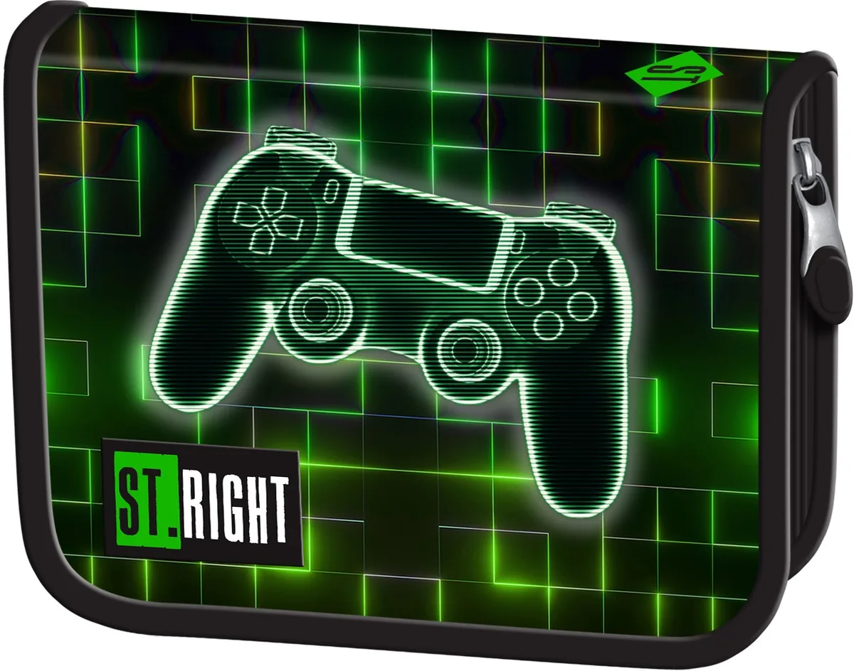 Penar St. Right Neon Pad cu 1 Fermoar si 2 Aripi