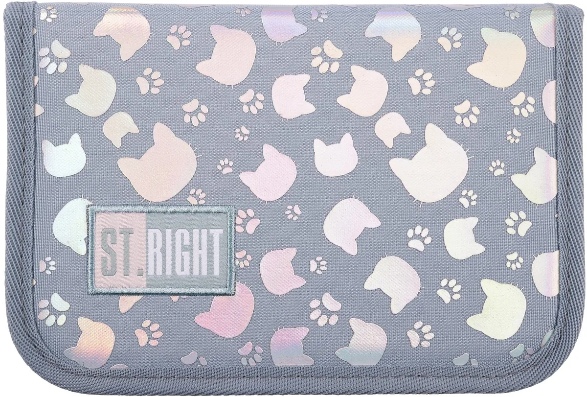 Penar St. Right Silver Cats cu 1 Fermoar si 2 Aripi