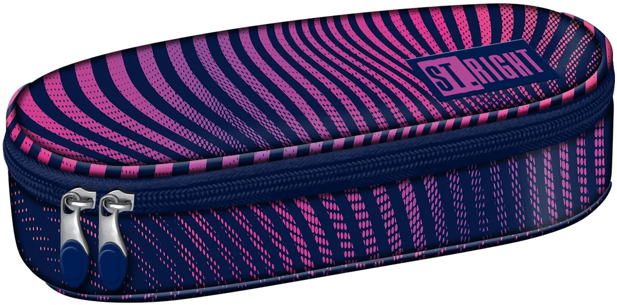 Penar St. Right Violet Gradient Wave Oval cu 1 Fermoar