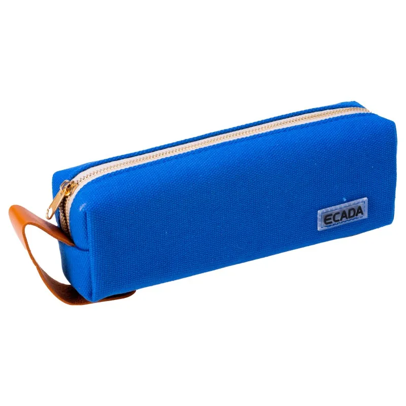 Penar Tip Etui Ecada 1 Fermoar Albastru 21.5x4.5x6.5cm