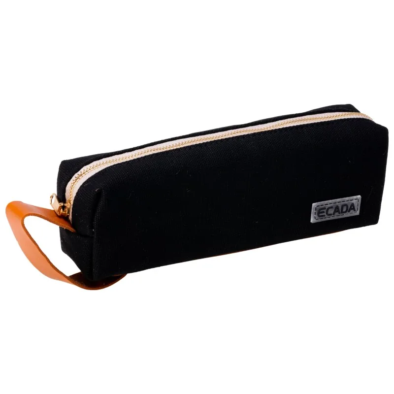 Penar Tip Etui Ecada 1 Fermoar Negru