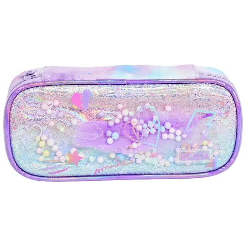 Penar Tip Etui Ecada 78405 21.5x5.5x10cm Multicolor Glitter Elemente Decorative