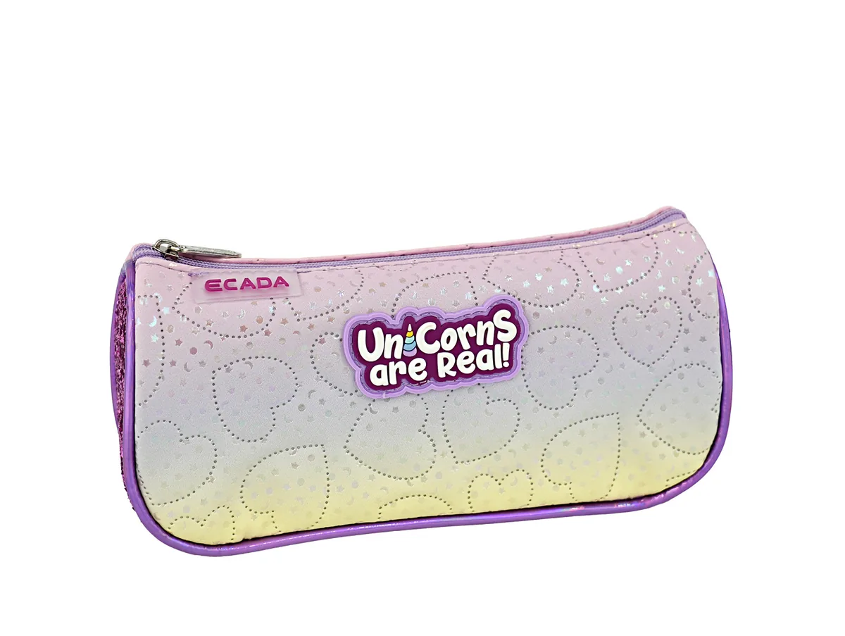 Penar Tip Etui Ecada 786019 1 Fermoar 12.5cm x 21cm Pastel