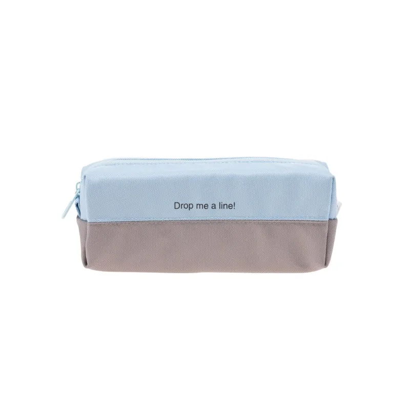 Penar Tip Etui Ecada 78627 1 Fermoar Albastru Deschis