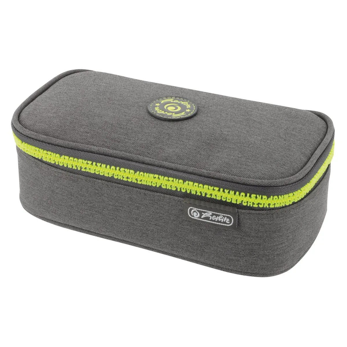 Penar Tip Etui Herlitz BeatBox ABC Gri/Galben