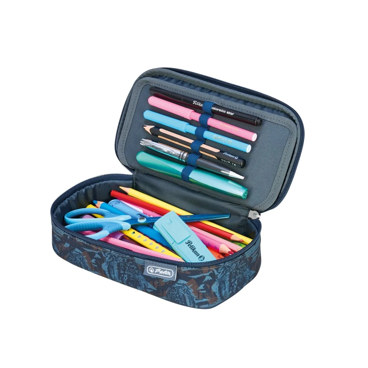 Penar Tip Etui Herlitz BeatBox Camo Tiger 22.5x12x7cm