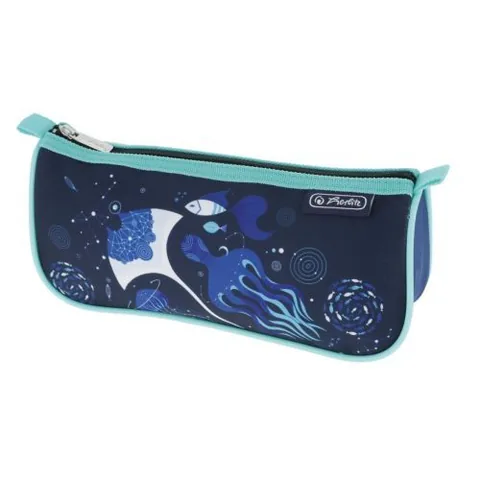 Penar Tip Etui Herlitz Cute Animals Turtle 1 Fermoar Triunghiular Sport