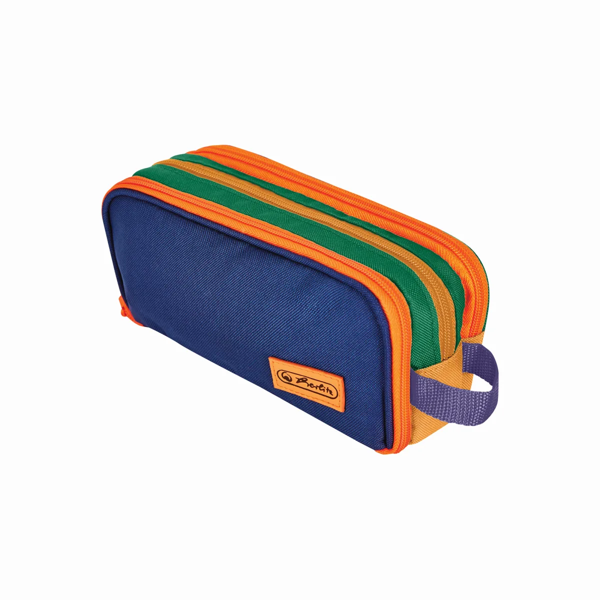 Penar Tip Etui Herlitz Neon 21.5x5.5x11.5cm 3 Fermoare