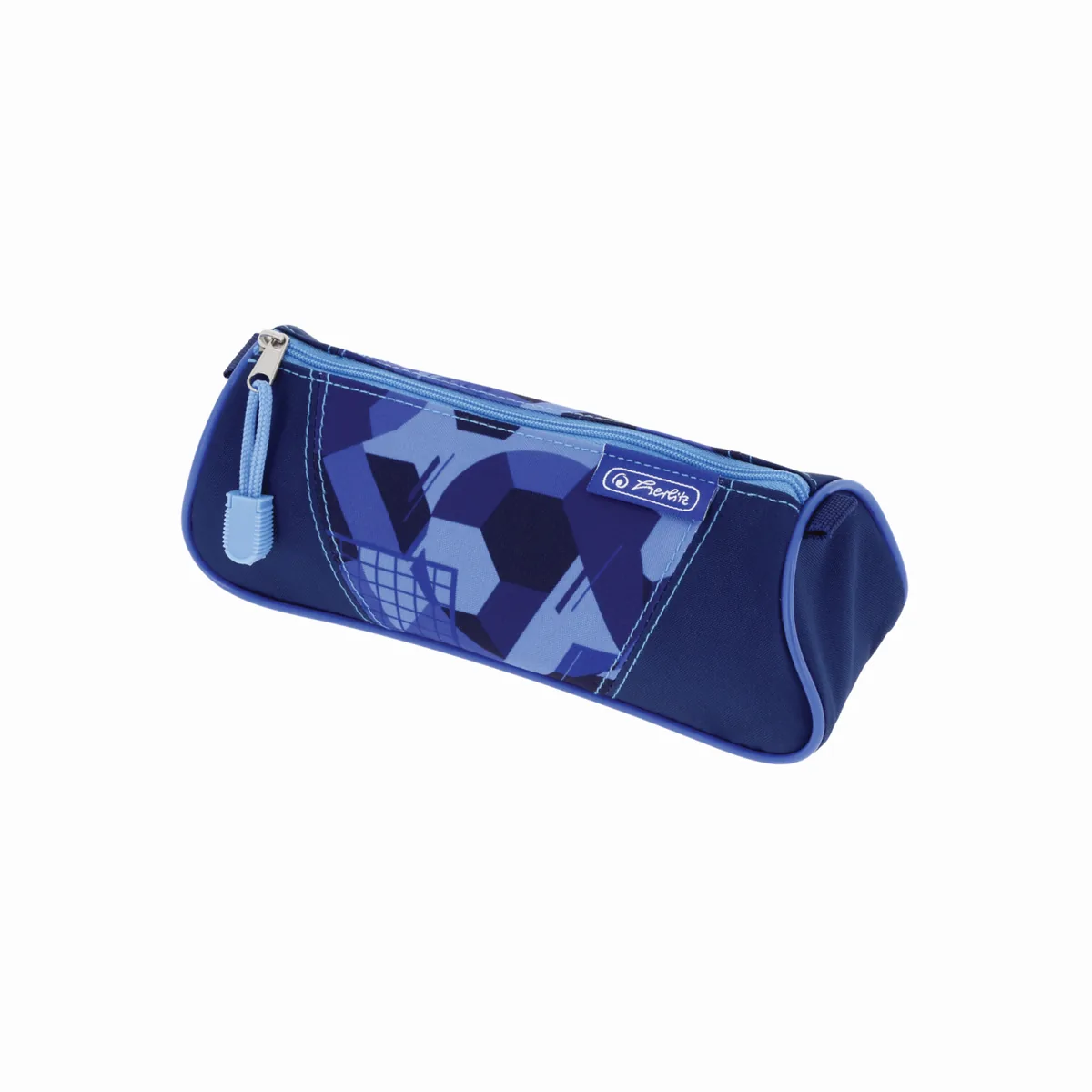 Penar Tip Etui Triunghiular Herlitz Blue Goal 21.5x7x8cm