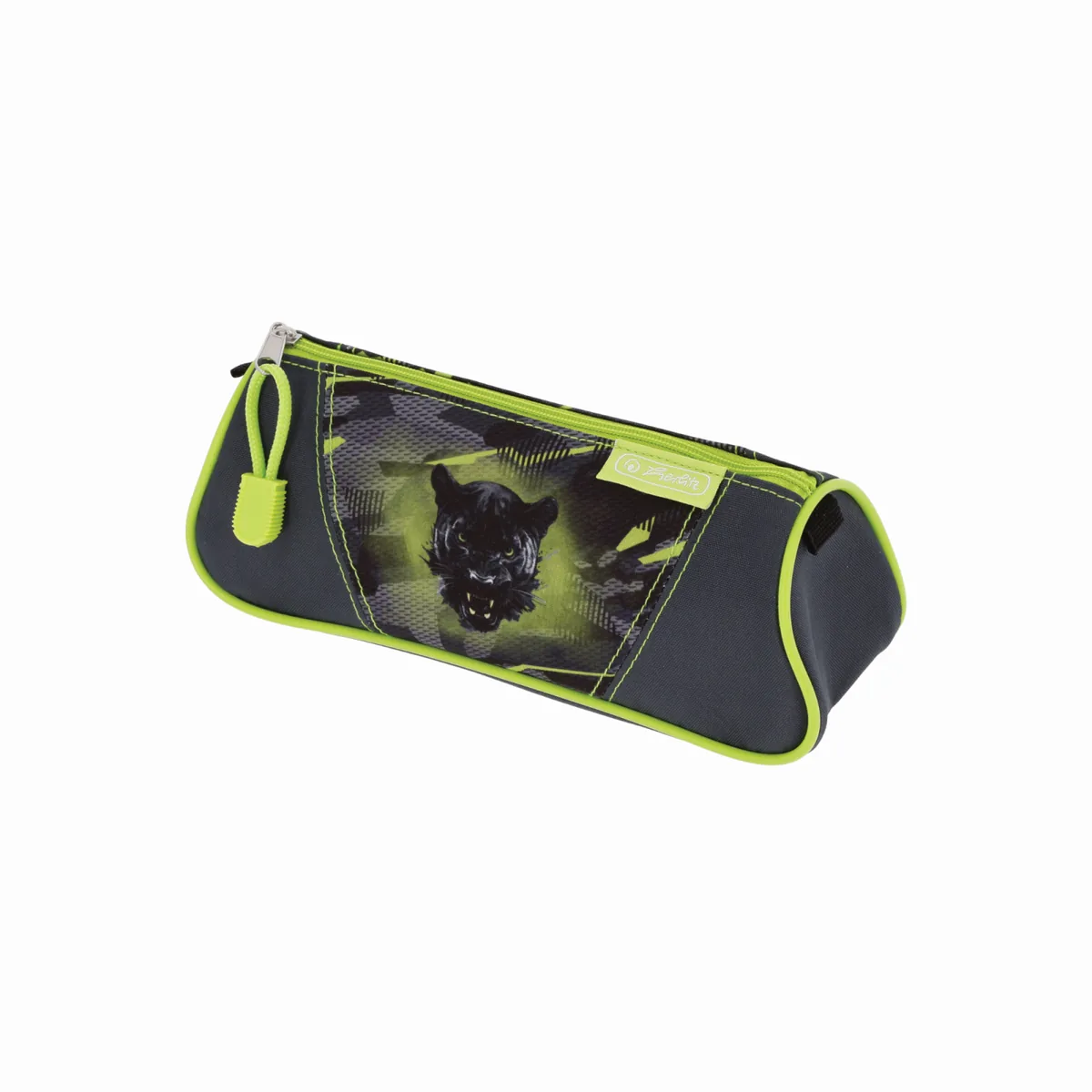 Penar Tip Etui Triunghiular Herlitz Wild Panther 21.5x7x8cm